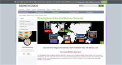 Desktop Screenshot of bison.ph.bham.ac.uk