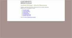 Desktop Screenshot of biosciences-labs.bham.ac.uk